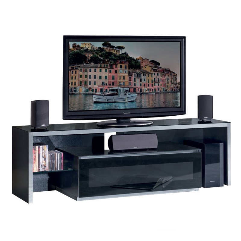 Munari Genova Ge165ne Mobile Porta TV fino a 63 pollici Nero Made in ... Munari Genova Ge165ne Mobile Porta TV fino a 63 pollici Nero Made in ...