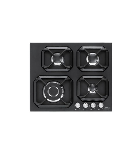 Lofra HLNM6G0 Built-in Gas Black hob