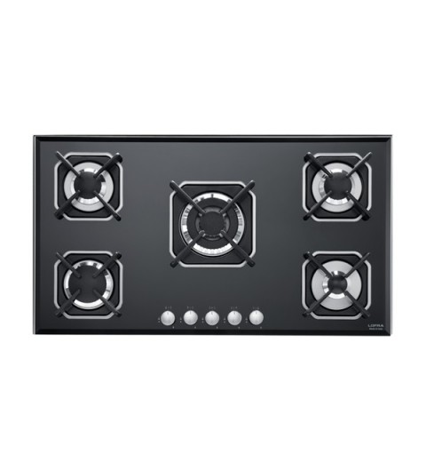 Lofra Marte 90 Built-in Gas Black