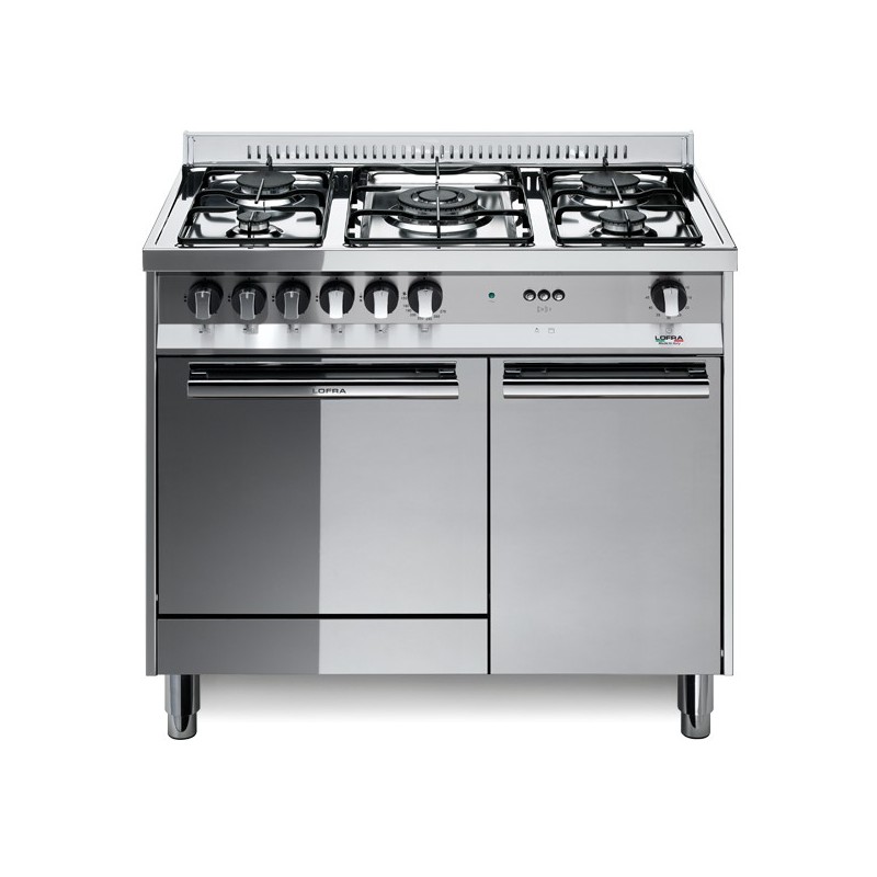 Lofra M95E/C cuisinière à gaz A Acier inoxydable four et