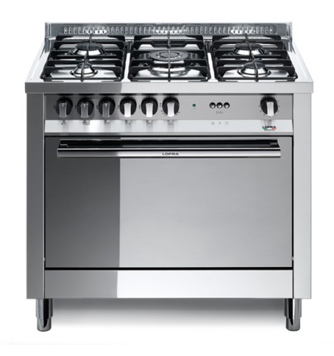 Lofra MG96GV/C Freestanding Gas A Stainless steel
