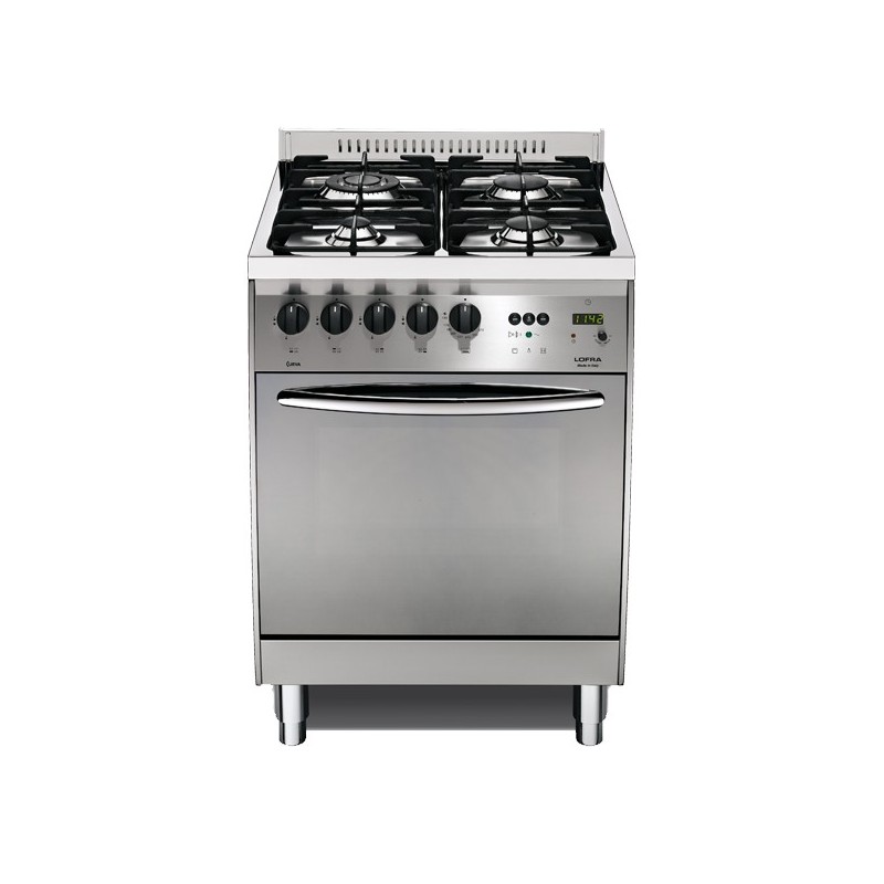 Lofra C66GV/C Autonome Cuisinière à gaz Acier inoxydable