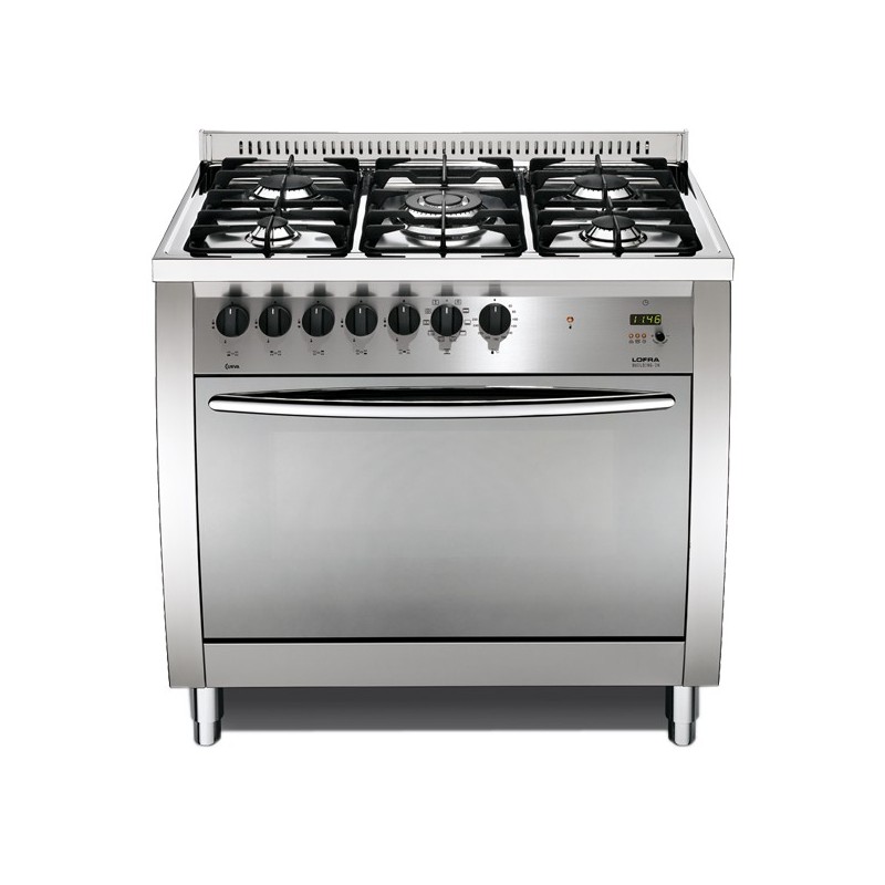 Lofra CG96GV/C Autonome Cuisinière à gaz Acier inoxydable