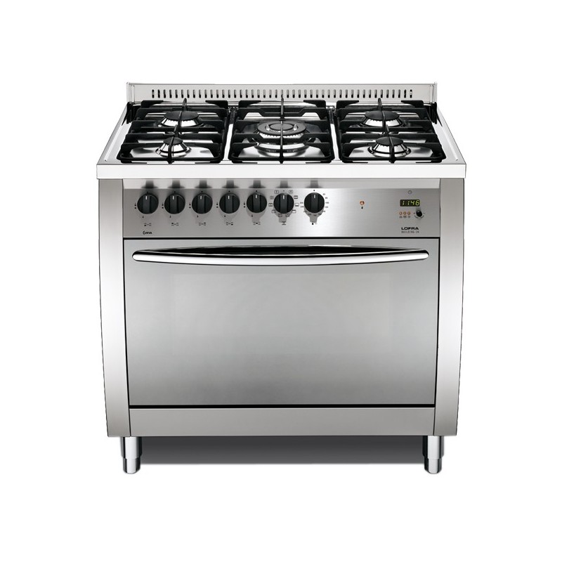 Lofra CG96MF/C Autonome Cuisinière à gaz A Acier inoxydable