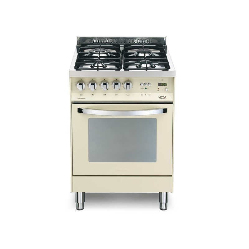 Lofra Pbi66Gvt/C Avorio 60X60 Cucina Colorata Con Piano In