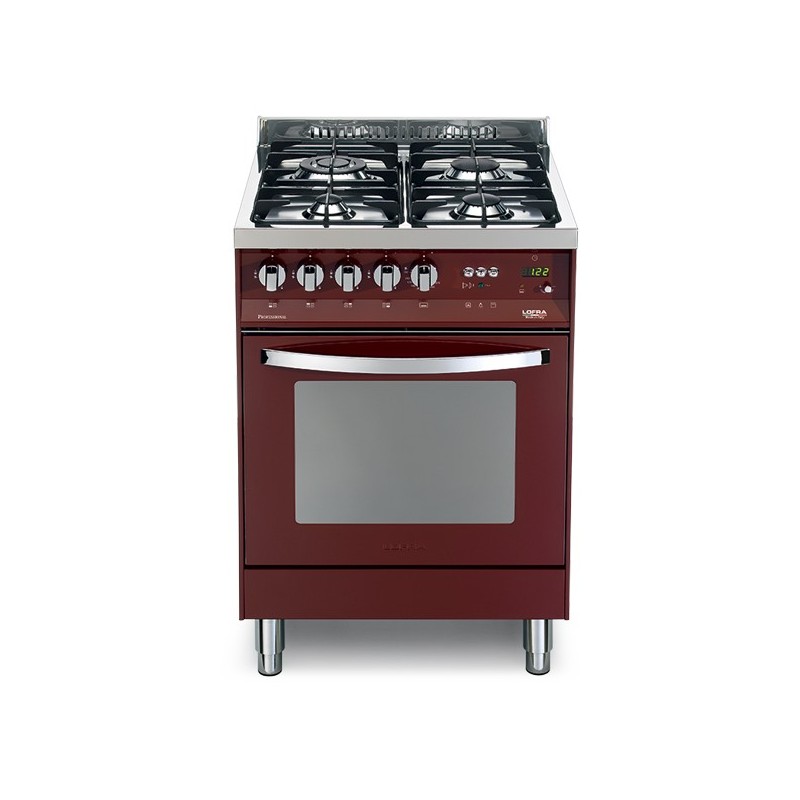 Lofra PR66GVT/C Autonome Cuisinière à gaz Bourgogne