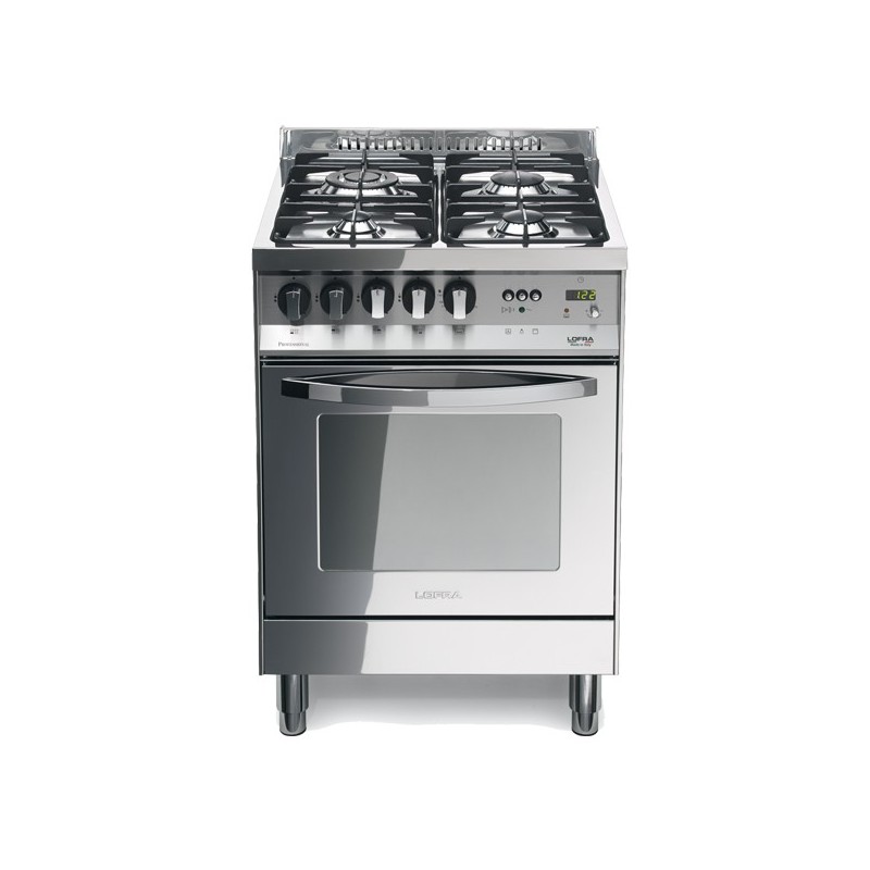 Lofra Pl66Gvt/C Total Inox 60X60 Cucina Total Inox Con Piano In