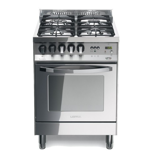 Lofra Pl66Gvt/C Total Inox 60X60 Cucina Total Inox Con Piano In