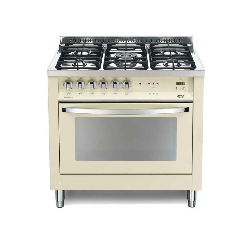 Lofra Pbig96Gvt/C Avorio 90X60 Cucina Colorata Con Piano In