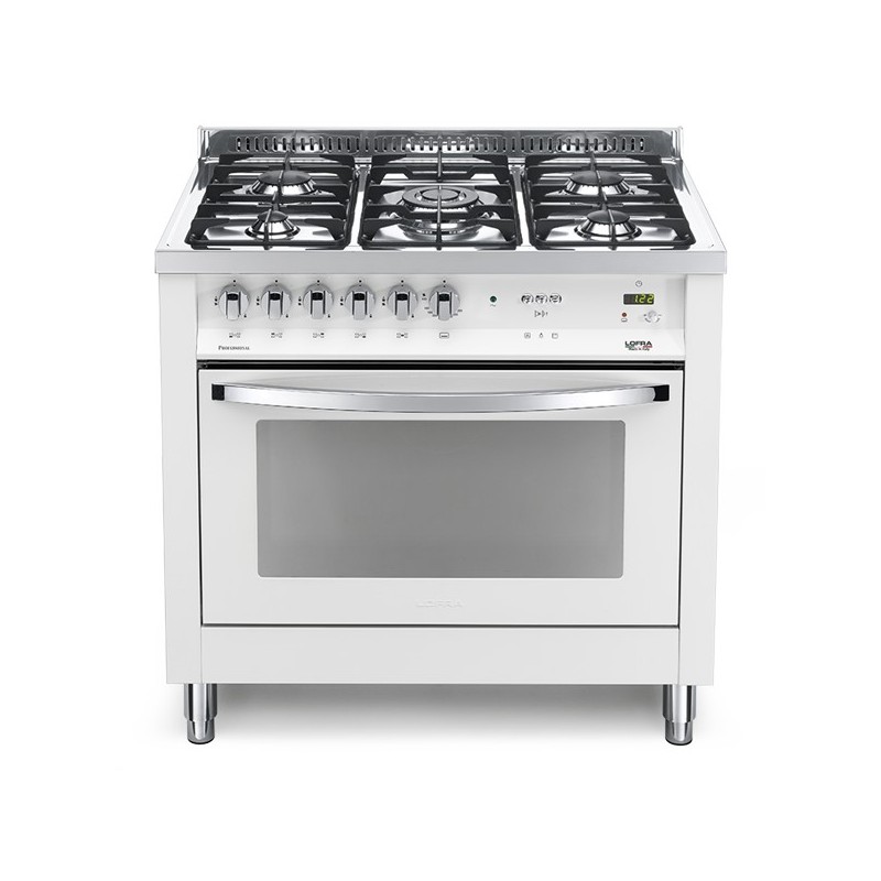 Lofra PBPG96GVT/C Cuisinière à gaz A Blanc