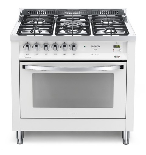 Lofra PBPG96GVT/C Cocina independiente Encimera de gas A Blanco