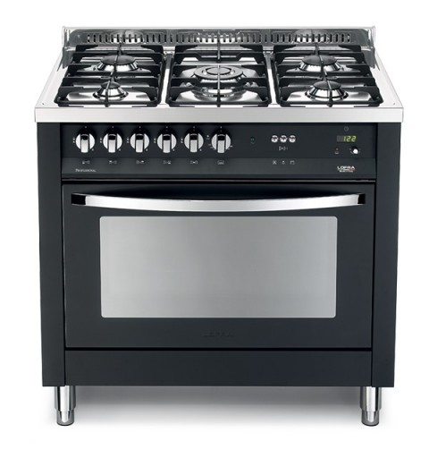 Lofra Pnmg96Gvt/C Nero Matt 90X60 Cucina Colorata Con Piano In