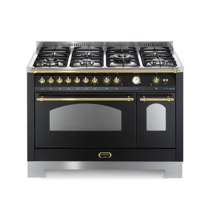 Lofra RNMD126MFT+E/2AEO Cuisinière à gaz A Noir Lofra RNMD126MFT+E/2AEO Cuisinière à gaz A Noir