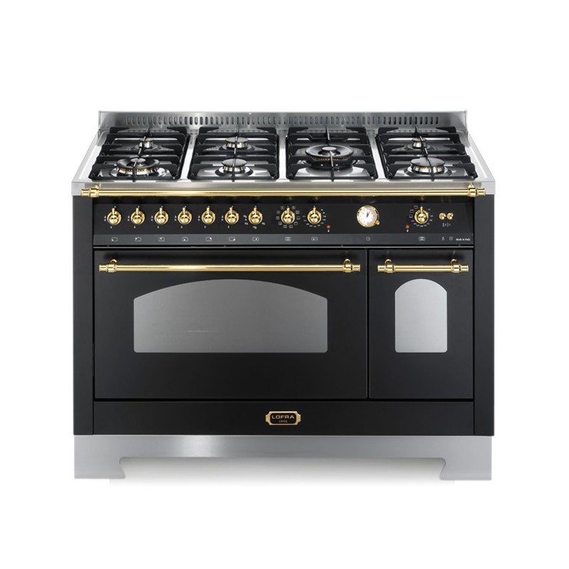 Lofra RNMD126MFT+E/2AEO Freestanding cooker Gas A Black