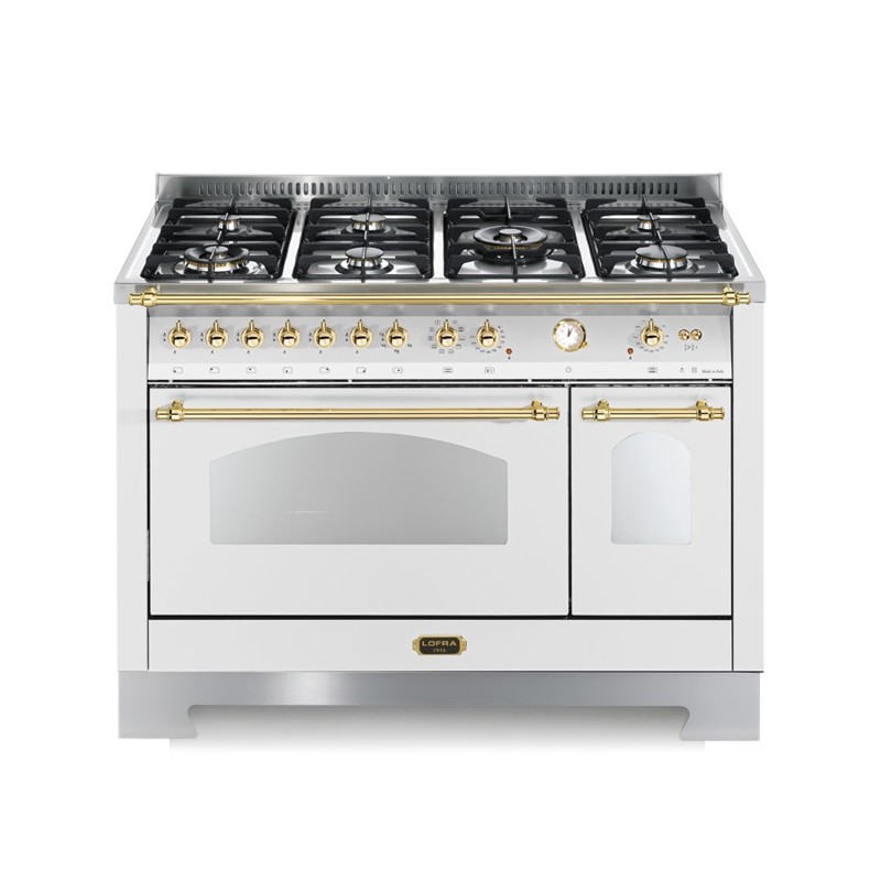 Lofra RBPD126MFT+E/2AEO Freestanding cooker Gas A White