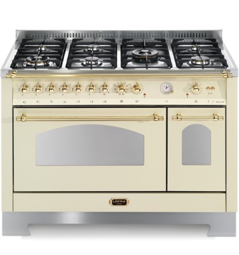 Lofra RBID126MFT+E/2AEO Freestanding cooker Gas A Ivory