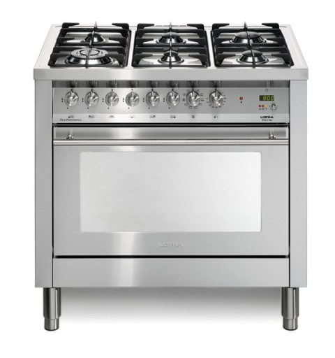 Lofra Pg96Mft/Cisf 90X60 Cucina Con Piano In Acciaio Satinato