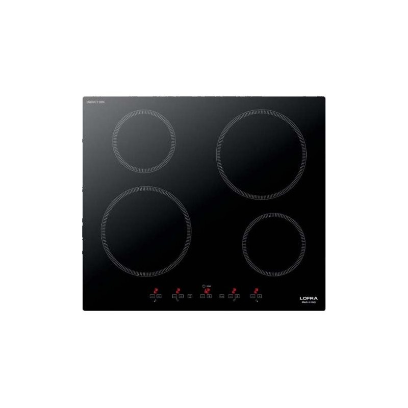 LOFRA HIN604 Luna 60 Induction PIANO A INDUZIONE 60CM - DUE ZONE MAX 2 KW CON BOOSTER - DUE ZONE MAX 1.6 KW CON BOOSTER - BLOCC LOFRA HIN604 Luna 60 Induction PIANO A INDUZIONE 60CM - DUE ZONE MAX 2 KW CON BOOSTER - DUE ZONE MAX 1.6 KW CON BOOSTER - BLOCC
