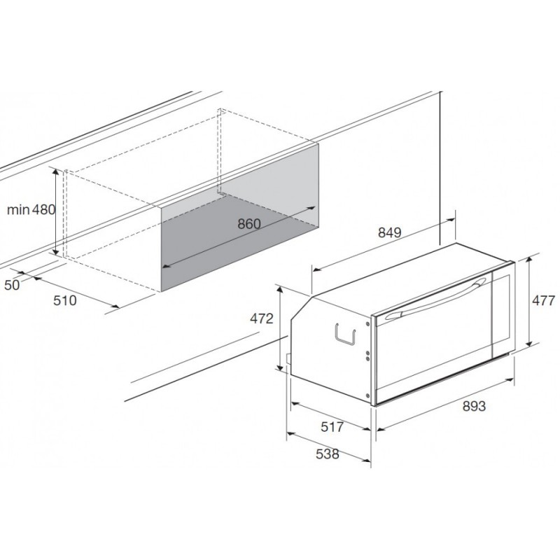 LOFRA FYS99EE Onyx 90 FORNO ELETTRICO MULTIFUNZIONE DA 90 CM CON FINITURA IN VETRO E ACCIAIO - 9 FUNZIONI - GRILL ELETTRICO - P