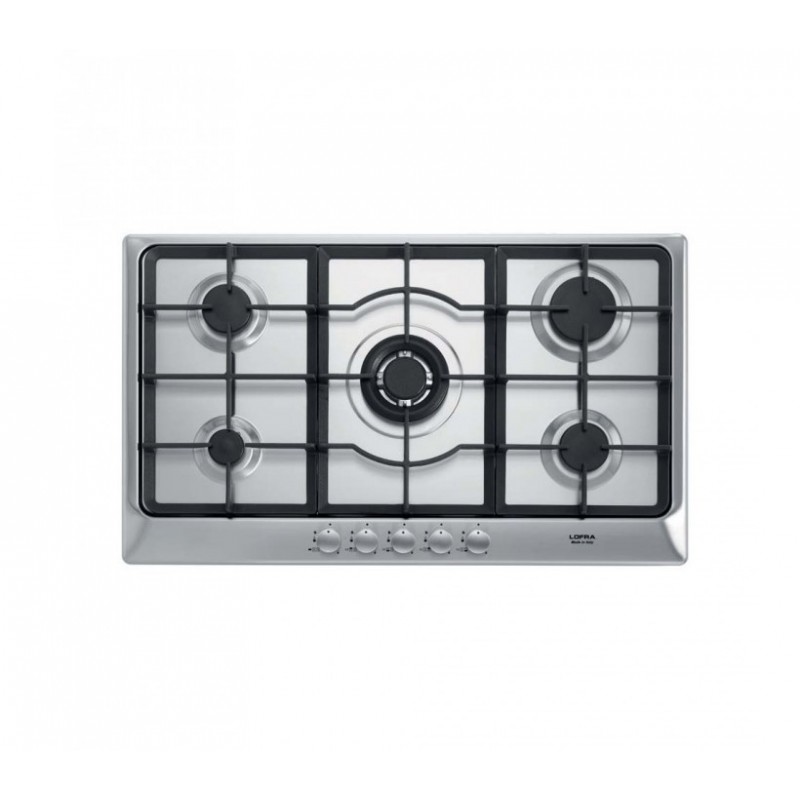 LOFRA HDS9E0 Artes 90 PIANO COTTURA VALVOLATO 90CM CON FINITURA IN ACCIAIO INOX SATINATO - 5 FUOCHI A GAS VALVOLATI DI CUI 1 TR LOFRA HDS9E0 Artes 90 PIANO COTTURA VALVOLATO 90CM CON FINITURA IN ACCIAIO INOX SATINATO - 5 FUOCHI A GAS VALVOLATI DI CUI 1 TR