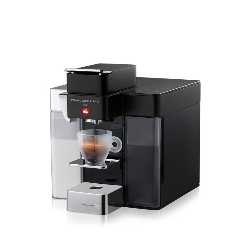 ILLY MACCHINA DEL CAFFE CAPSULE IPERESPRESSO HOME Y5 MILK NERO