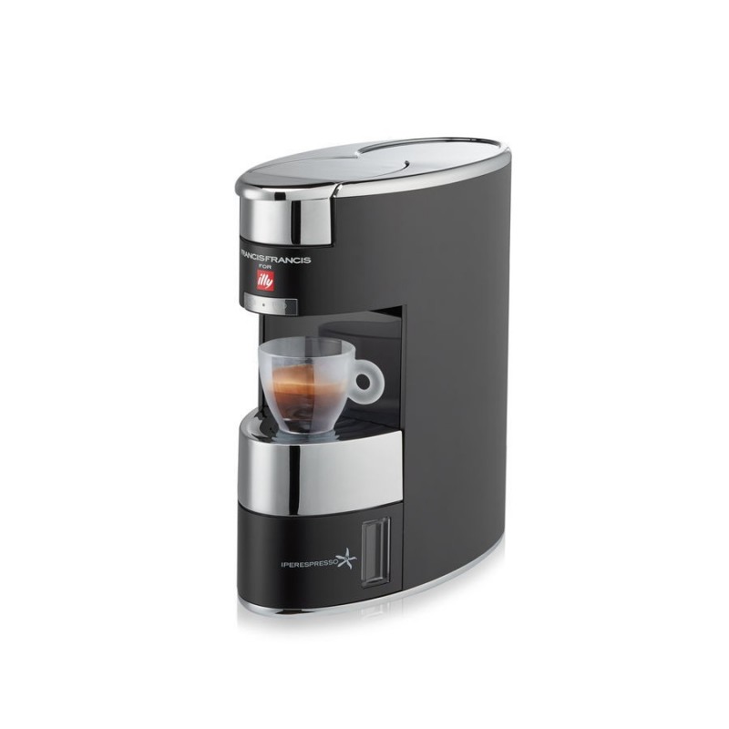 ILLY MACCHINA DEL CAFFE CAPSULE IPERESPRESSO HOME X9 NERO ANODIZZATO 230V