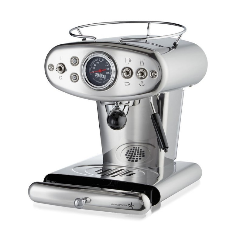 ILLY MACCHINA DEL CAFFE CAPSULE IPERESPRESSO HOME X1 INOX ANNIVERSARY E&C