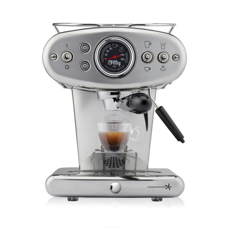 ILLY MACCHINA DEL CAFFE CAPSULE IPERESPRESSO HOME X1 INOX ANNIVERSARY E&C