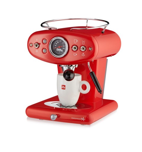 ILLY MACCHINA DEL CAFFE CAPSULE IPERESPRESSO HOME X1 ROSSO ANNIVERSARY E&C