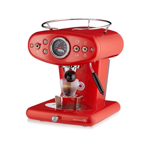 ILLY MACCHINA DEL CAFFE CAPSULE IPERESPRESSO HOME X1 ROSSO ANNIVERSARY E&C