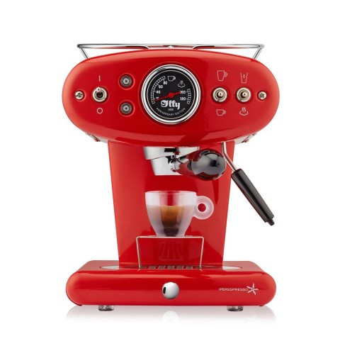 ILLY MACCHINA DEL CAFFE CAPSULE IPERESPRESSO HOME X1 ROSSO ANNIVERSARY E&C