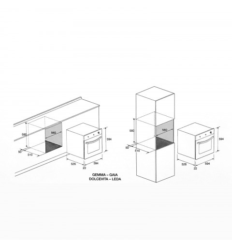 Lofra Frs69Ee Acciaio Inox Satinato Forno Elettrico