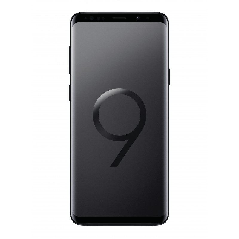 Imballaggio per Samsung Galaxy s9 Midnight Black Scatola Box Scatola Cartone