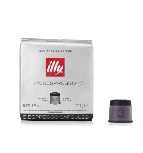 ILLY CAPSULE CAPSULE IPERESPRESSO HOME CAPSULE TOSTATURA NORMAL (ROSSO) CONF DA 18