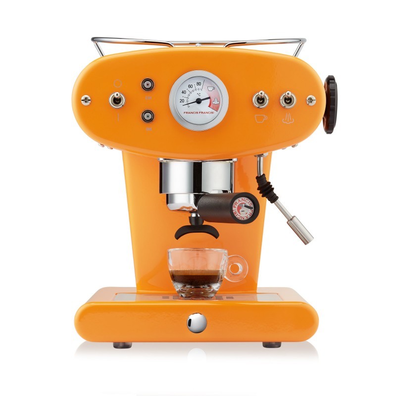 ILLY MACCHINA DEL CAFFE ESPRESSO MACINATO X1 ARANCIONE