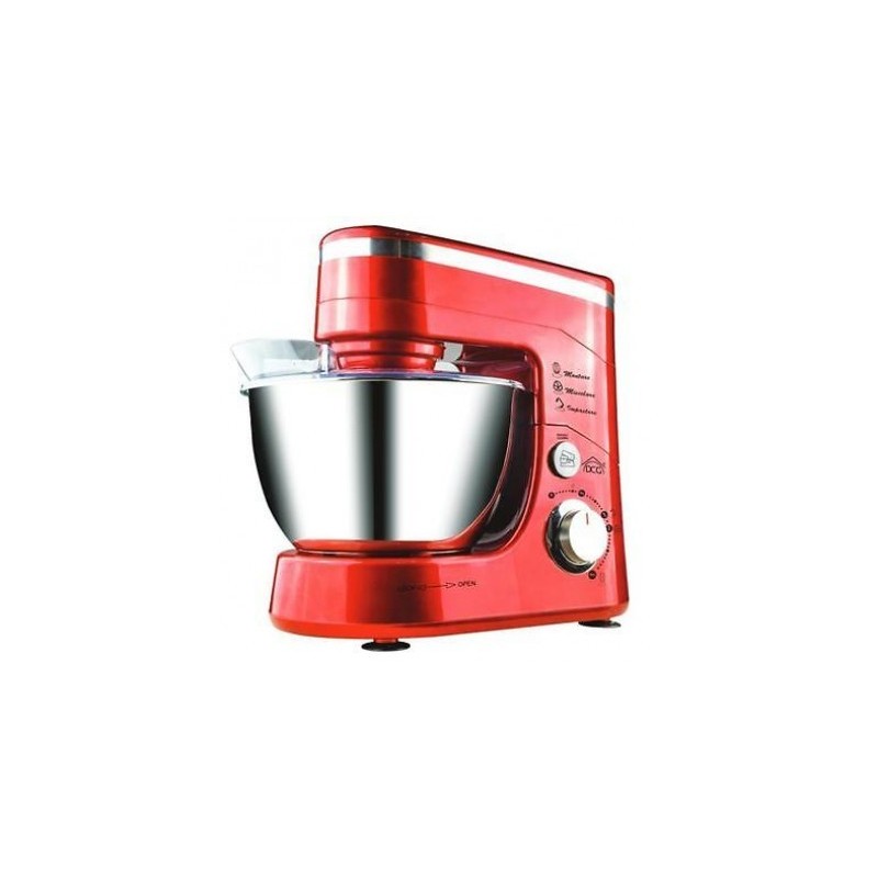 DCG KM1111R IMPASTATRICE PLANETARIA IMPASTATORE ROSSO 600W 4.5LT