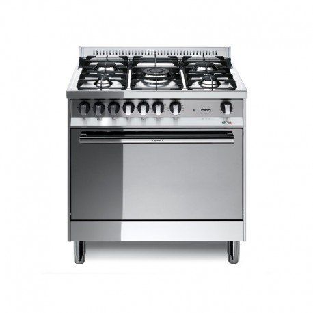 Lofra Mg86Gv/C 80X60 Cucina Con Piano In Acciaio Lucidato A Lofra Mg86Gv/C 80X60 Cucina Con Piano In Acciaio Lucidato A