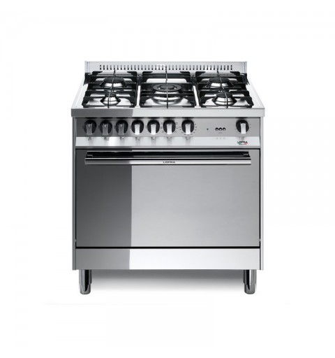 Lofra Mg86Gv/C 80X60 Cucina Con Piano In Acciaio Lucidato A