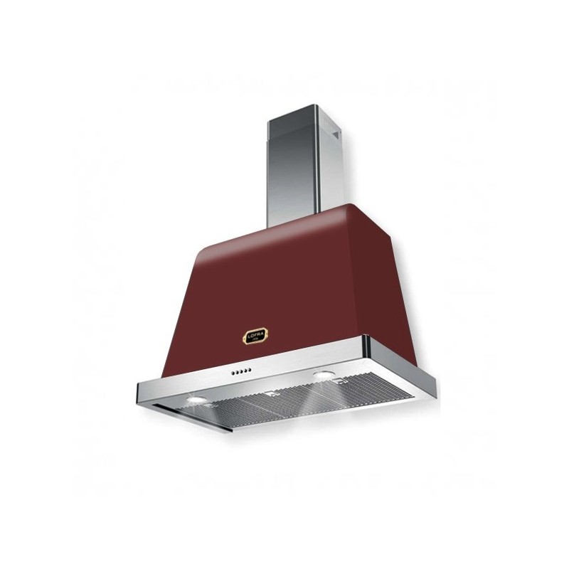 Lofra Dolcevita 60 Wall-mounted Red Burgundy,Stainless steel 800m³/h