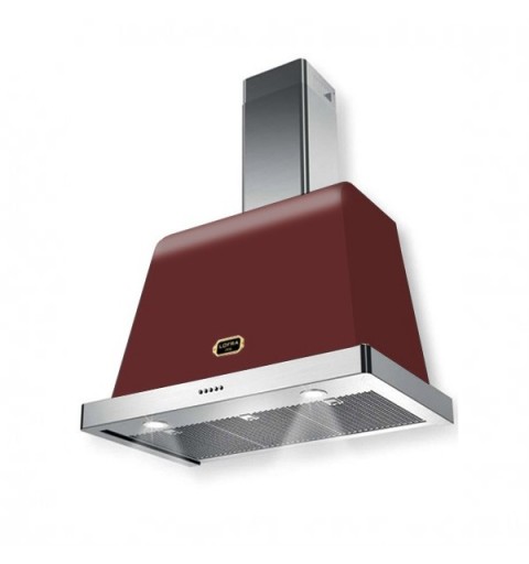 LOFRA Dolce Vita Rosso Burgundy CAPPA DA CUCINA 60 CM - MOTORE TANGENZIALE A 3 VELOCIT+ - 220-240 VOLT/50 HZ - ILLUMINAZIO