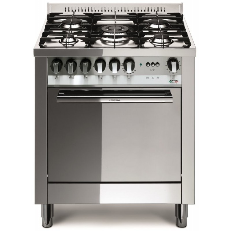 Lofra M76GV/C Freestanding Gas A Stainless steel