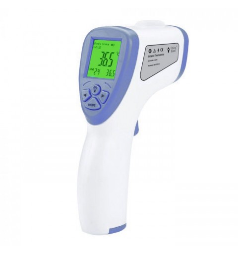 DCG MP911 Termometro a Infrarossi, scanner termometro ambientale senza contatto, display, batteria inclusa