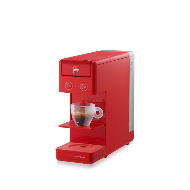 ILLY MACCHINA DEL CAFFE CAPSULE IPERESPRESSO ESPRESSO COFFEE Y3.3 ROSSO