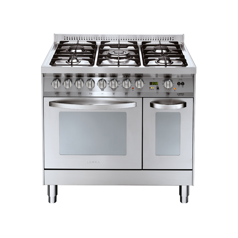 LOFRA PD96MFE/CI 90x60 Cucina Professional acciaio inox - 5 fuochi a gas di  cui | eBay