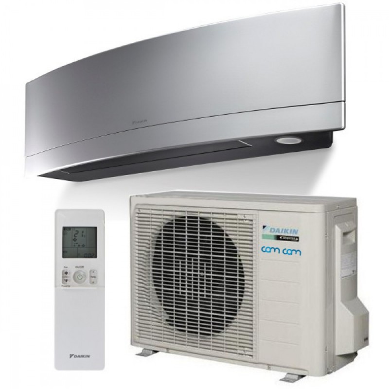 Daikin FTXJ50MS/RXJ50M Condizionatore Climatizzatore Emura 18000Btu A++ A+ Wifi Silver 4anni Garanzia