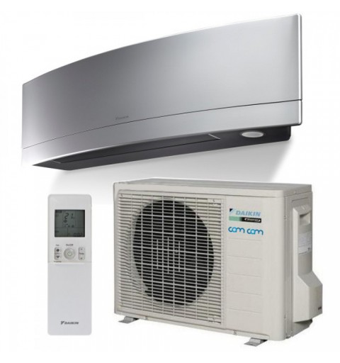 Daikin FTXJ50MS/RXJ50M Condizionatore Climatizzatore Emura 18000Btu A++ A+ Wifi Silver 4anni Garanzia