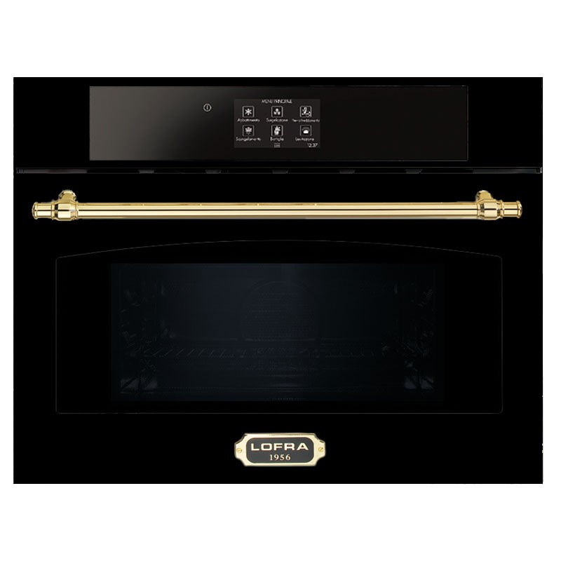 LOFRA BBRNM45 Abbattitore di temperatura Dolce Vita Nero Matt 60x45 Antimpronta, 10 programmi - 26L