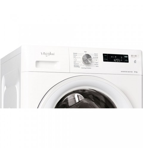 Whirlpool FFS P8 IT lavatrice Caricamento frontale 8 kg 1200 Giri min C Bianco