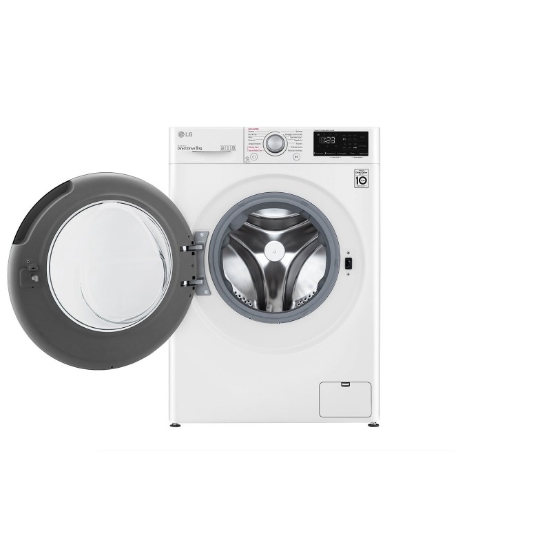 LG F4WV309S4E Lavatrice Intelligente AIDD 9kg Vapore 1400 Giri min Carica frontale Classe B