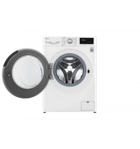 LG F4WV309S4E Lavatrice Intelligente AIDD 9kg Vapore 1400 Giri min Carica frontale Classe B